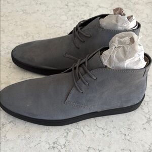Alfani Gray Chukka Boots with Suede Finish